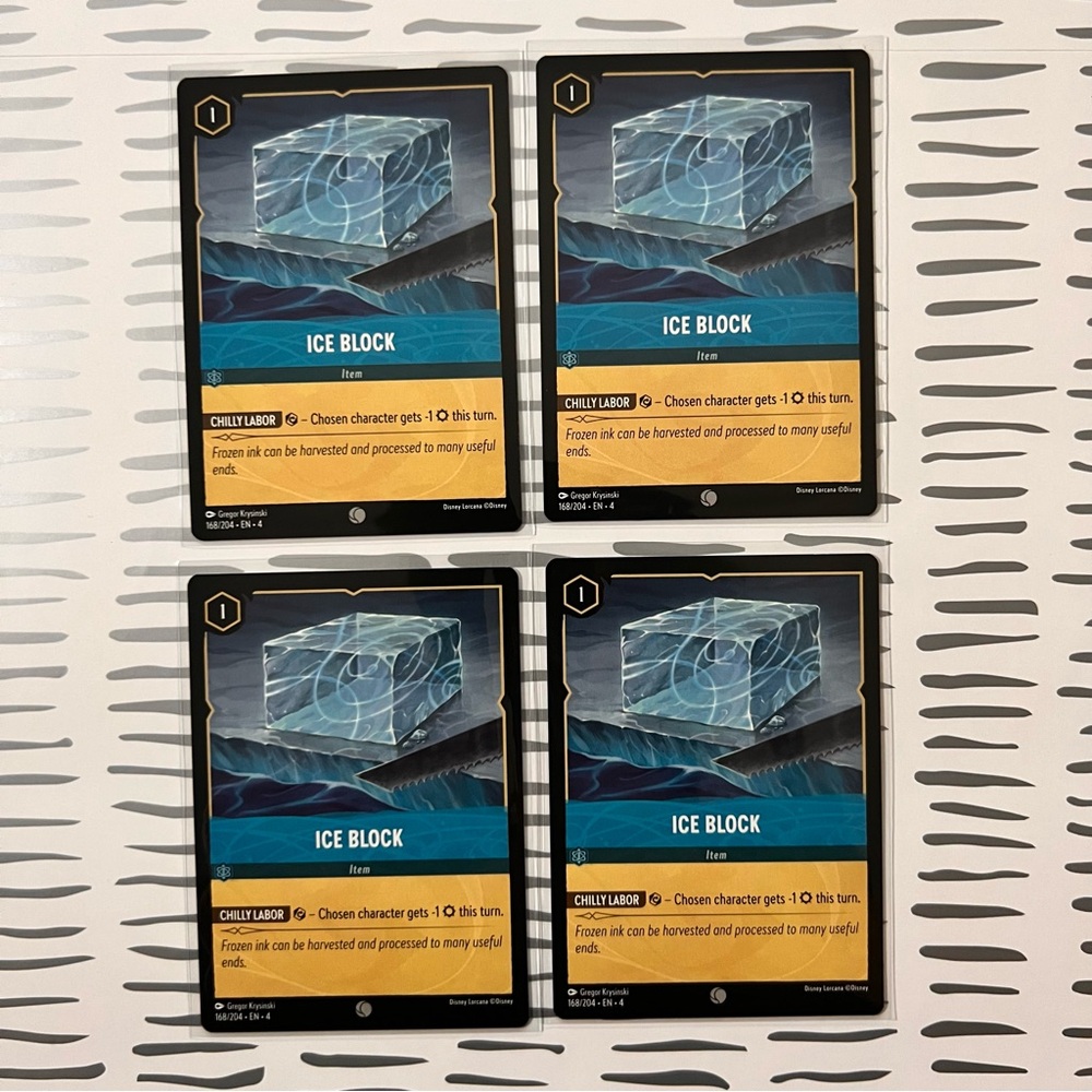 Disney Lorcana Ice Block